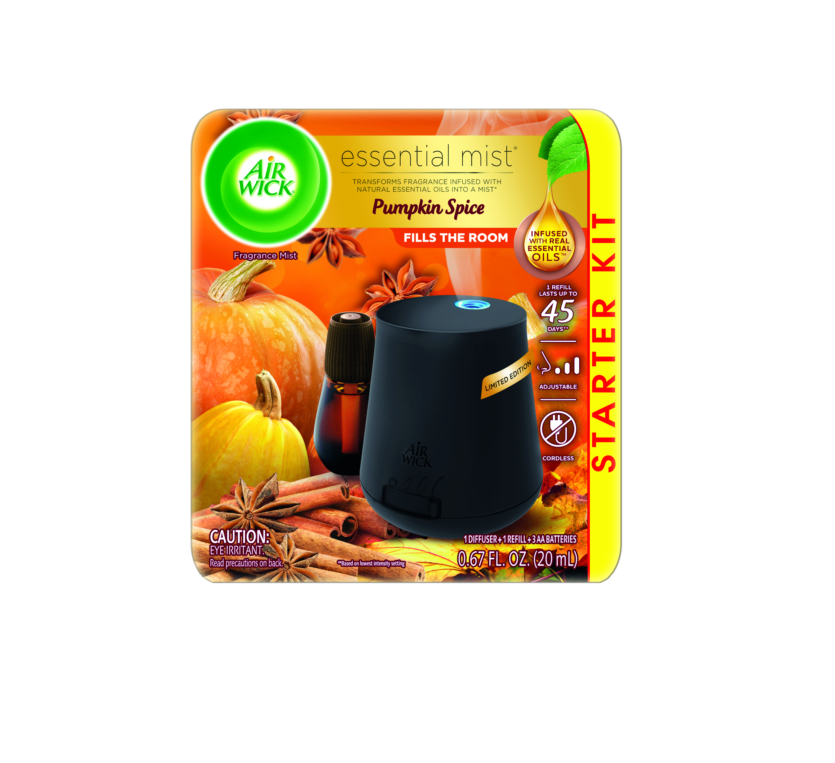 AIR WICK® Essential Mist - Pumpkin Spice - Kit
